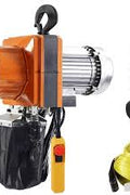 Electric Chain Hoist 110V – Industrial Overhead Crane Lift, 1100 to 4400 lbs Capacity - with 10 FT 1100 LBS | Sold by Uncle Wiener's Wholesale