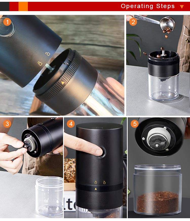 Electric Coffee & Spice Grinder for Beans and Seasonings G1006 - with | Sold by Uncle Wiener's Wholesale