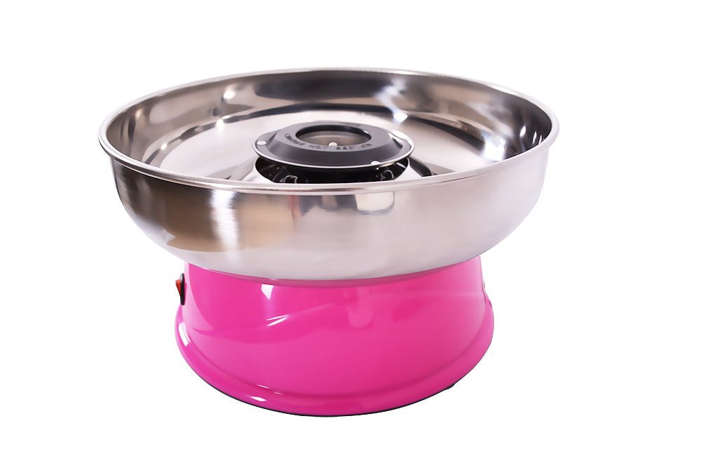 Electric Cotton Candy Machine 110V Home Party Sugar Floss Maker Pink ETMF08 - with | Sold by Uncle Wiener's Wholesale