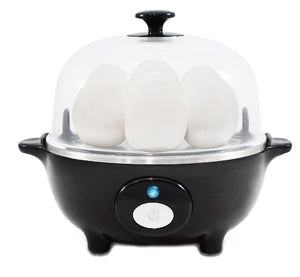 Electric Egg Cooker 7 Egg Capacity Rapid Boil Auto Shut Off Egg Boiler ZDQ707A