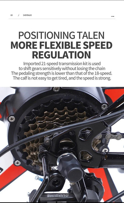 Electric Fat Tire Bike for Off-Road Adventure Promo
