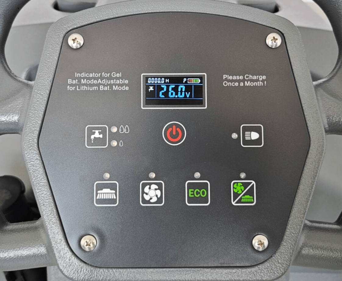 Electric Floor Scrubber Cleaner – Walk - Behind & Self - Driving Industrial Model - with B30650: WALK BEHIND | Sold by Uncle Wiener's Wholesale