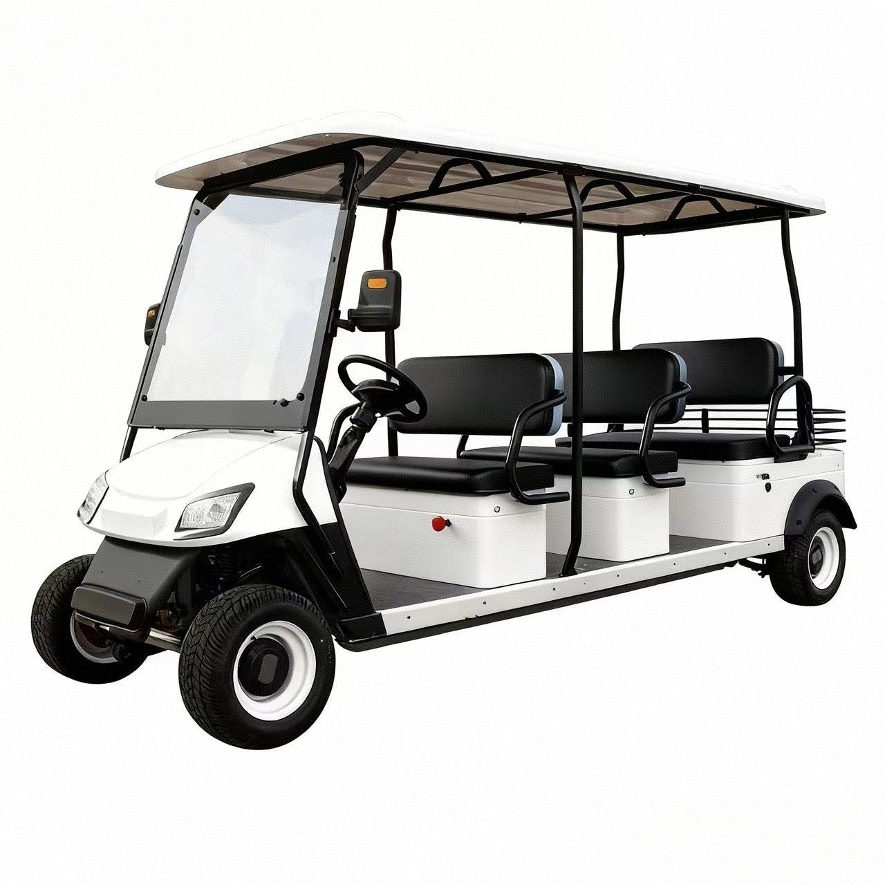 Electric Golf Cart 4 - Person & 6 - Person 1800W 60V Utility Transport Cart GCART1 - with 6 Person Electric Golf Cart | Sold by Uncle Wiener's Wholesale