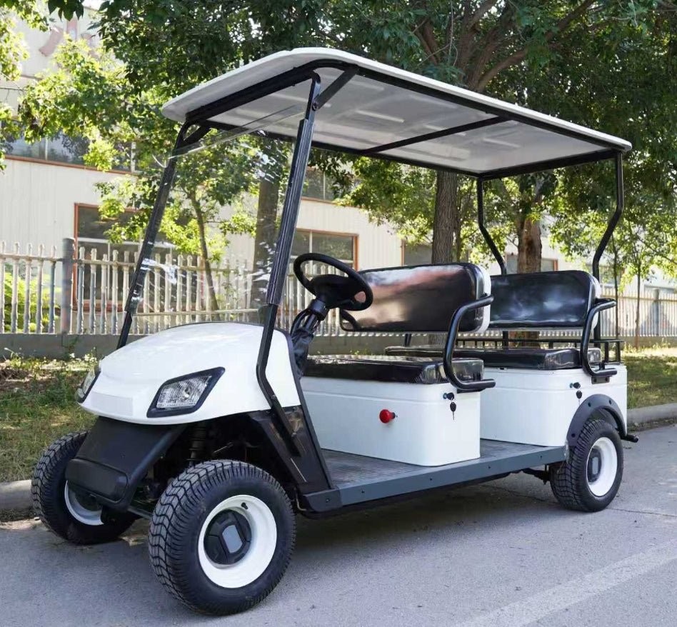 Electric Golf Cart 4 - Person & 6 - Person 1800W 60V Utility Transport Cart GCART1 - with 4 Person Electric Golf Cart | Sold by Uncle Wiener's Wholesale
