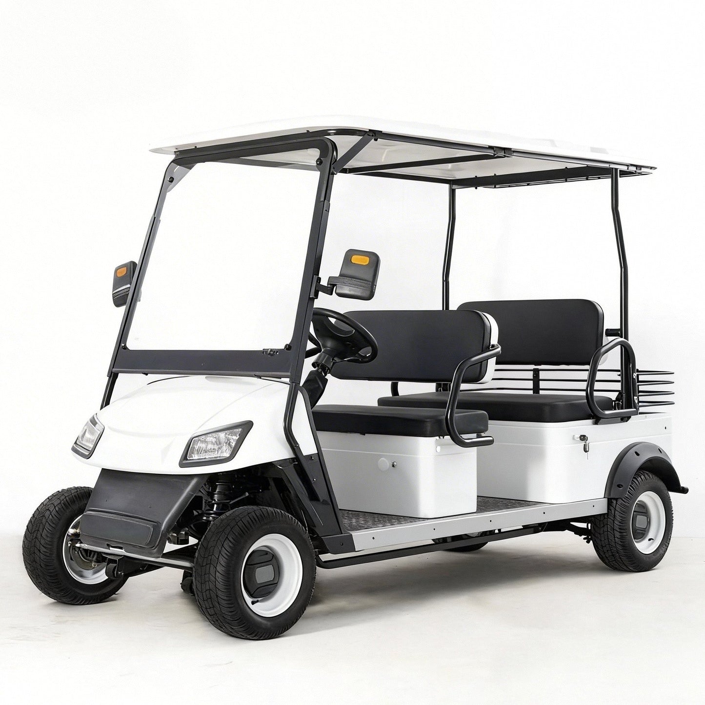 Electric Golf Cart 4 - Person & 6 - Person 1800W 60V Utility Transport Cart GCART1 - with 4 Person Electric Golf Cart | Sold by Uncle Wiener's Wholesale