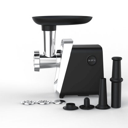 Electric Meat Grinder 120V Kitchen Meat Mincer Compact Countertop MG0879 - with | Sold by Uncle Wiener's Wholesale