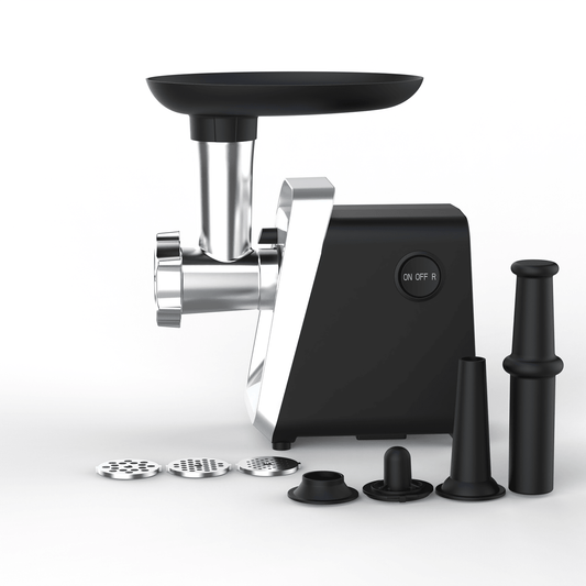 Electric Meat Grinder 120V Kitchen Meat Mincer Compact Countertop MG0879 - with | Sold by Uncle Wiener's Wholesale