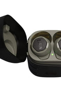 Elgin Rebel True Wireless Earbuds, 25 dB Noise Reduction Bluetooth Headphone, Microphone, 12 Hour Battery Life, IP65 Water Resistant, OSHA Compliant Hearing Protection for Work - with Black | Sold by Uncle Wiener's Wholesale