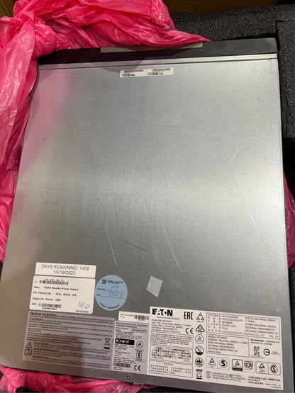 EMC 078 - 000 - 122(Model: 5P1550GR) XtremIO 1100W Battery Backup w batteries rails & bezel vt, top and front scratches - with | Sold by Uncle Wiener's Wholesale