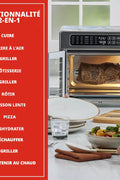 Emeril Lagasse Friteuse à air comprimé extra large, 25 fonctions de cuisson et commandes numériques, 7 accessoires inclus, finition en acier inoxydable, capacité de 26 l - with | Sold by Uncle Wiener's Wholesale