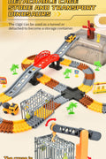 Engineer Track Set with Storage Case – 189 Pcs Construction Play Set 1912124 - with | Sold by Uncle Wiener's Wholesale