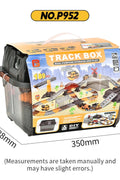 Engineer Track Set with Storage Case – 189 Pcs Construction Play Set 1912124 - with | Sold by Uncle Wiener's Wholesale