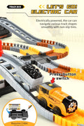 Engineer Track Set with Storage Case – 189 Pcs Construction Play Set 1912124 - with | Sold by Uncle Wiener's Wholesale