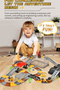 Engineer Track Set with Storage Case – 189 Pcs Construction Play Set 1912124 - with | Sold by Uncle Wiener's Wholesale