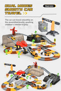 Engineer Track Set with Storage Case – 189 Pcs Construction Play Set 1912124 - with | Sold by Uncle Wiener's Wholesale