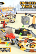 Engineer Track Set with Storage Case – 189 Pcs Construction Play Set 1912124 - with | Sold by Uncle Wiener's Wholesale