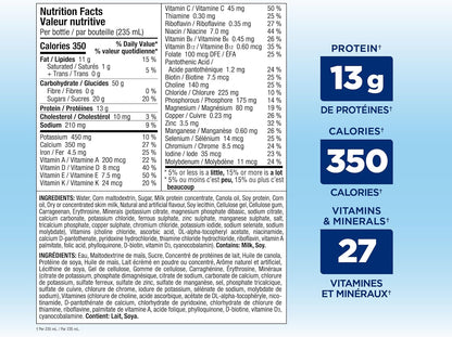 Ensure Plus Calories Nutritional Supplement Shake Assorted Flavours 6 x 235mL Bottles - Snack with Vanilla | Sold by Uncle Wiener's Wholesale