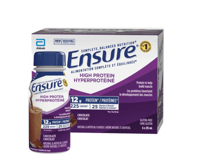 Ensure Plus Calories Nutritional Supplement Shake Assorted Flavours 6 x 235mL Bottles - Snack with Chocolate | Sold by Uncle Wiener's Wholesale