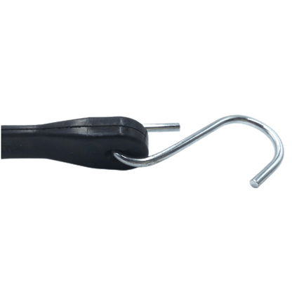 EPDM Rubber Bungee Cords with S Hooks 9″–41″ Heavy - Duty UV Resistant 10 - Pack - with 9″ (23 cm) | Sold by Uncle Wiener's Wholesale