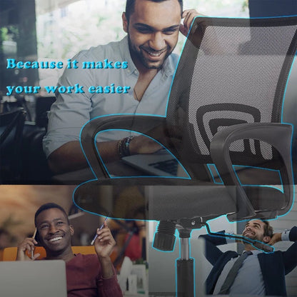 Ergonomic Office Chair with Lumbar Support and Adjustable Height – Comfortable Computer Desk Chair for Adults - with Pink | Sold by Uncle Wiener's Wholesale