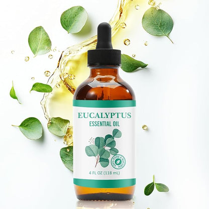 Essential Oil – 4 fl oz / 118 mL Pure Aromatherapy Oil for Diffusers, Humidifiers, Candle Making, Massage and DIY Projects - Home products with Eucalyptus | Sold by Uncle Wiener's Wholesale