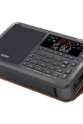 Eton Elite Executive Radio: Portable AM/FM Clock Radio with Built - In Antenna &38; 3.5mm Jack, Gray - with <B>Dimensions (Overall):</B> 2 Inches (H) x 5 Inches (W) x 11 Inches (D) | Sold by Uncle Wiener's Wholesale