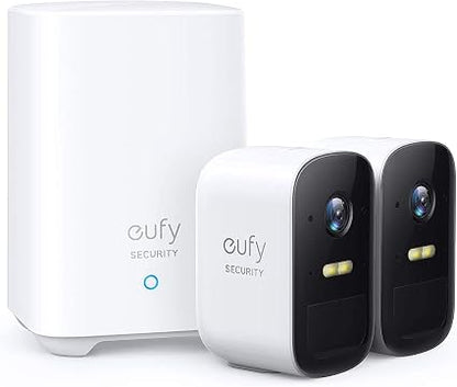 Eufy Security Eufy Cam 2C Wireless Home Security Camera System – 2-Camera 1080p HD Kit with HomeBase, Night Vision, IP67 & 180-Day Battery Life - Electronics with | Sold by Uncle Wiener's Wholesale