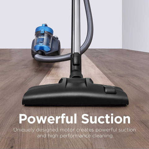 Eureka WhirlWind Bagless Canister 2.5L Vacuum Cleaner, Lightweight Vac for Carpets and Hard Floors, NEN110A, Blue - with Blue | Sold by Uncle Wiener's Wholesale