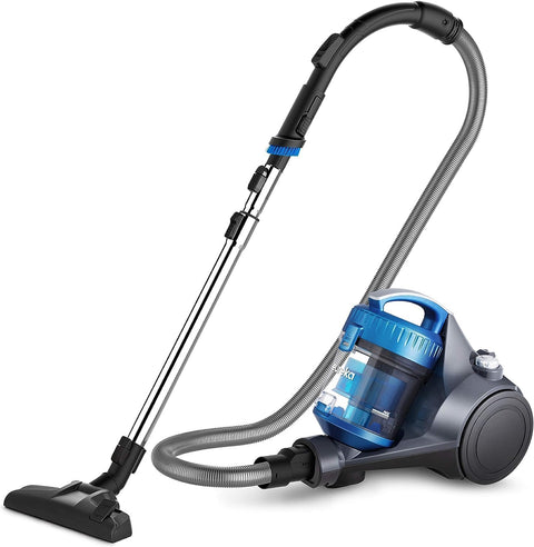 Eureka WhirlWind Bagless Canister 2.5L Vacuum Cleaner, Lightweight Vac for Carpets and Hard Floors, NEN110A, Blue - with Blue | Sold by Uncle Wiener's Wholesale