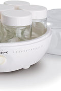 Euro Cuisine YM80 Yogurt Maker,White 9.6 Inch, used, good condition - with | Sold by Uncle Wiener's Wholesale