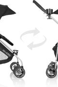 Evenflo Reversi Lightweight Reversible Stroller (Altair Black) - with | Sold by Uncle Wiener's Wholesale