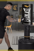 Everlast P00002200 Powercore Free Standing Ergonomic Indoor Home Gym Rounded Heavy Duty Fitness Training Boxing MMA Punching Bag - with One Size | Sold by Uncle Wiener's Wholesale
