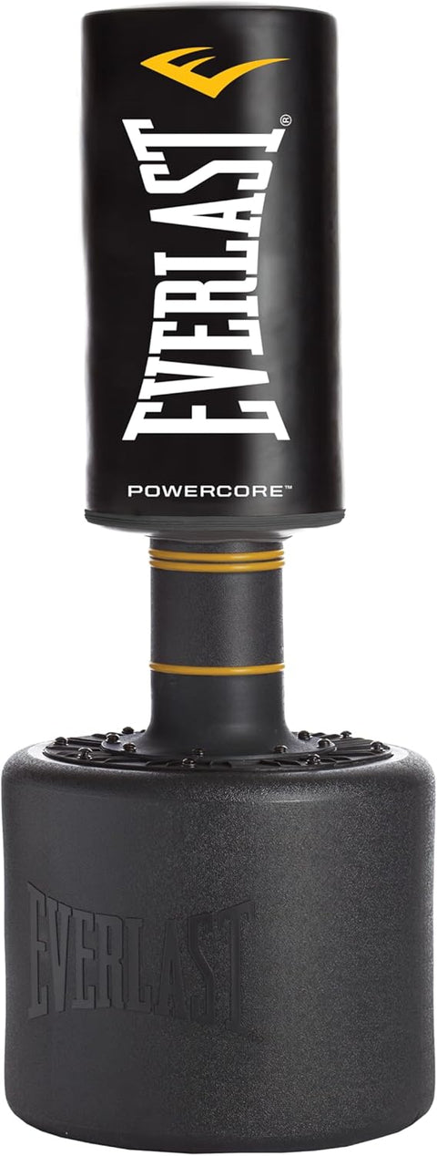 Everlast P00002200 Powercore Free Standing Ergonomic Indoor Home Gym Rounded Heavy Duty Fitness Training Boxing MMA Punching Bag - with One Size | Sold by Uncle Wiener's Wholesale