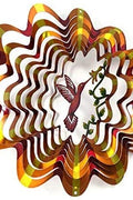 EW 12″ 3D Wind Spinner Humming Bird Whirligig GD040057 - with | Sold by Uncle Wiener's Wholesale