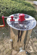 EW 3 - Frame Stainless Steel Honey Extractor – Beekeeping Equipment for Efficient Honey Harvest HEX3F - with | Sold by Uncle Wiener's Wholesale