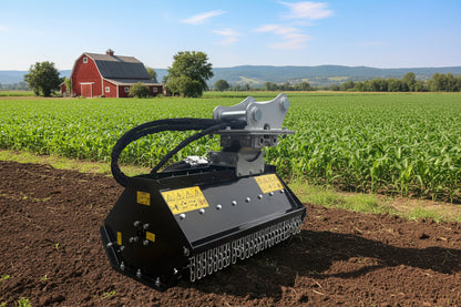 Excavator Flail Mower 800 mm Light Duty for 1–2 Ton Machines – HEMF80 - with | Sold by Uncle Wiener's Wholesale