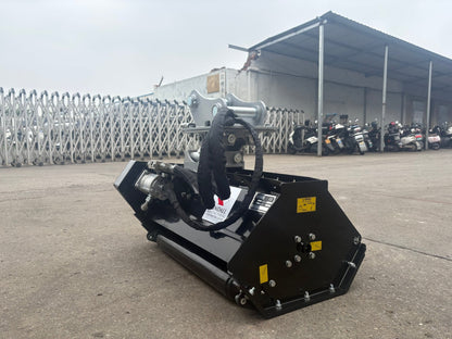 Excavator Flail Mower 800 mm Light Duty for 1–2 Ton Machines – HEMF80 - with | Sold by Uncle Wiener's Wholesale