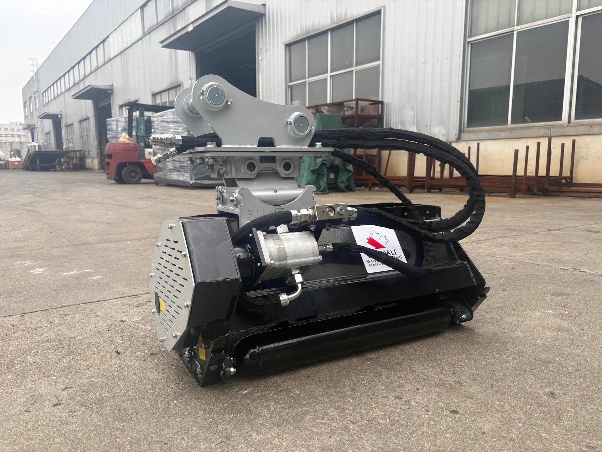 Excavator Flail Mower 800 mm Light Duty for 1–2 Ton Machines – HEMF80 - with | Sold by Uncle Wiener's Wholesale