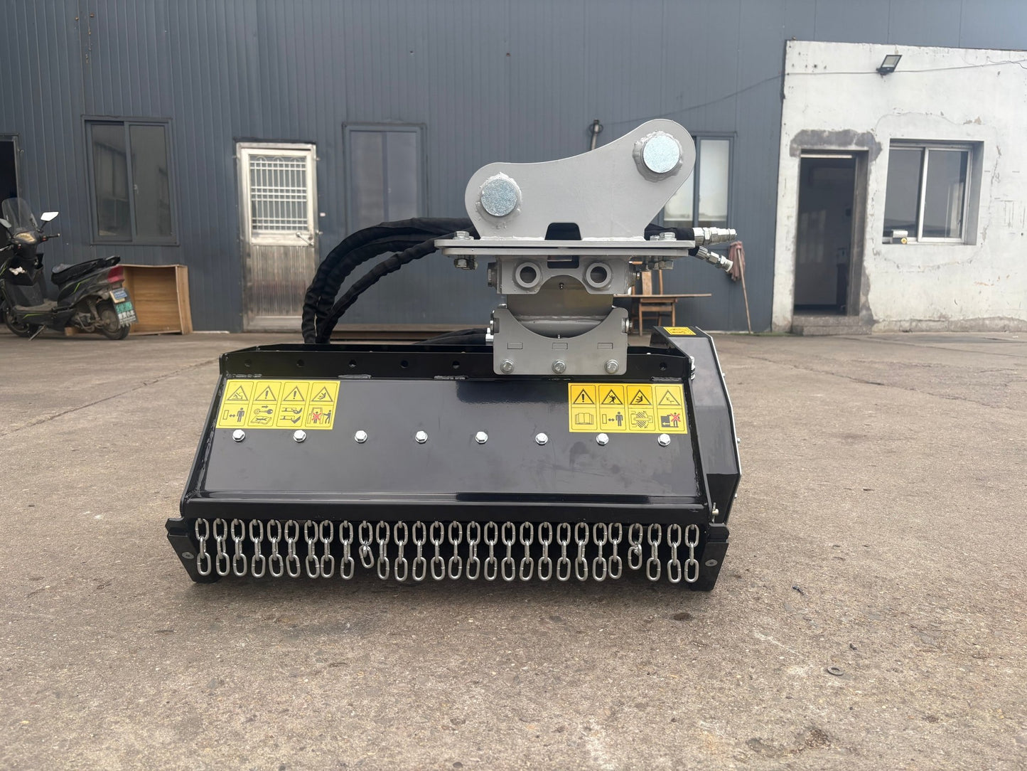 Excavator Flail Mower 800 mm Light Duty for 1–2 Ton Machines – HEMF80 - with | Sold by Uncle Wiener's Wholesale