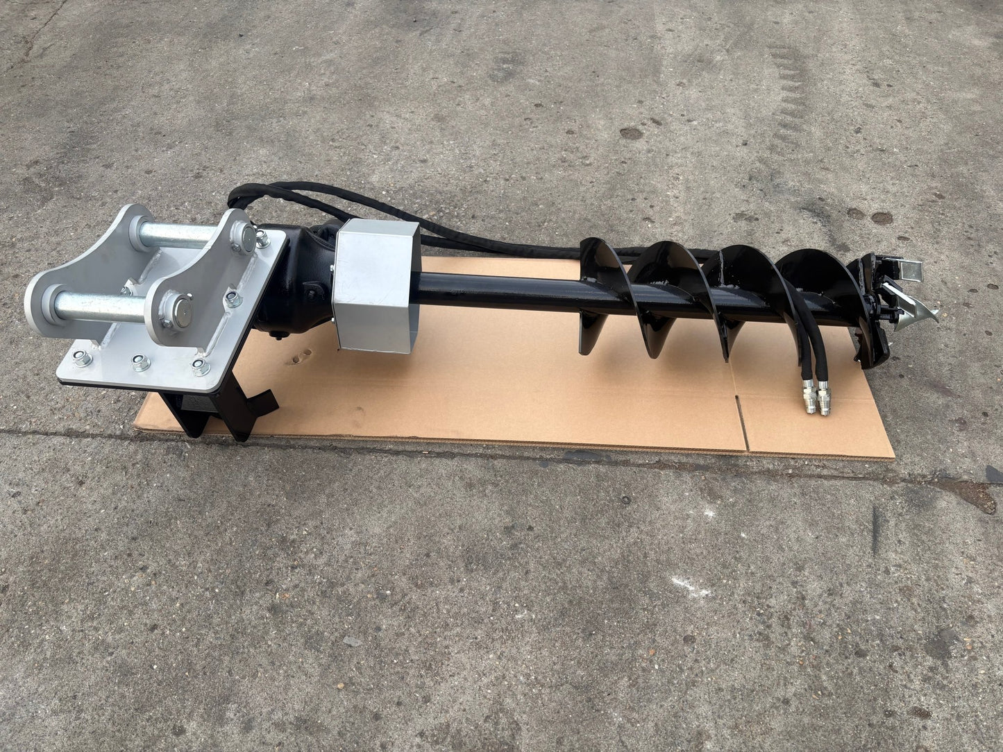 Excavator Post Hole Digger – Hydraulic 10″ Auger Attachment HEPD - with | Sold by Uncle Wiener's Wholesale