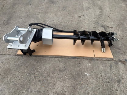 Excavator Post Hole Digger – Hydraulic 10″ Auger Attachment HEPD - with | Sold by Uncle Wiener's Wholesale