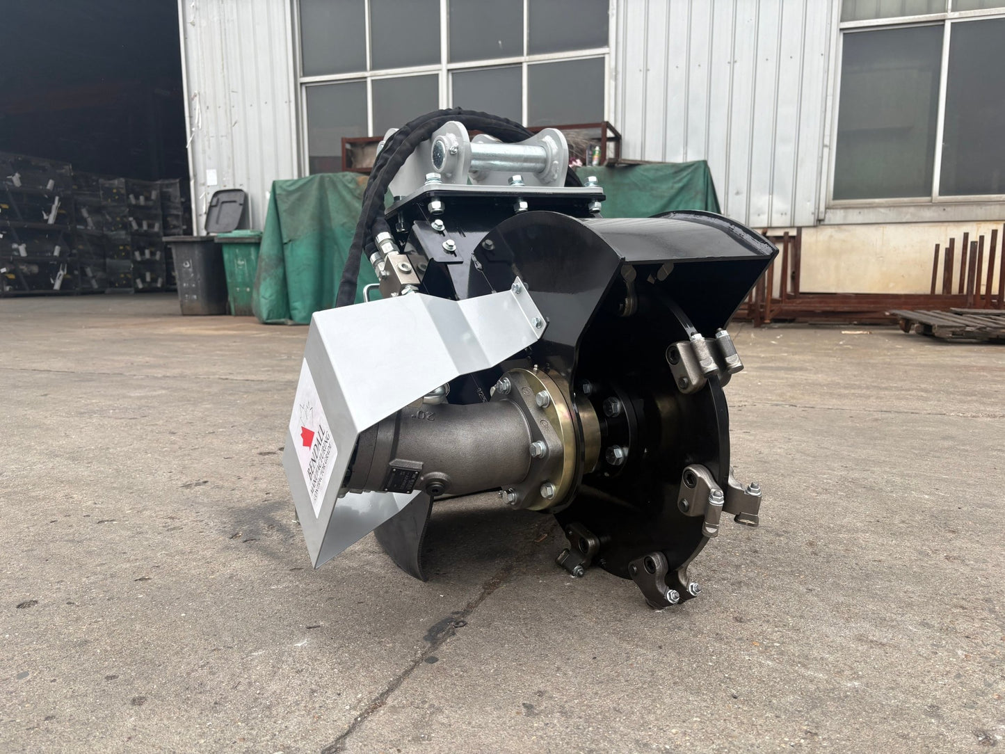 Excavator Stump Grinder Hydraulic Attachment – KVR470 - with | Sold by Uncle Wiener's Wholesale