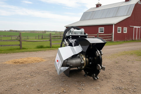 Excavator Stump Grinder Hydraulic Attachment – KVR470 - with | Sold by Uncle Wiener's Wholesale