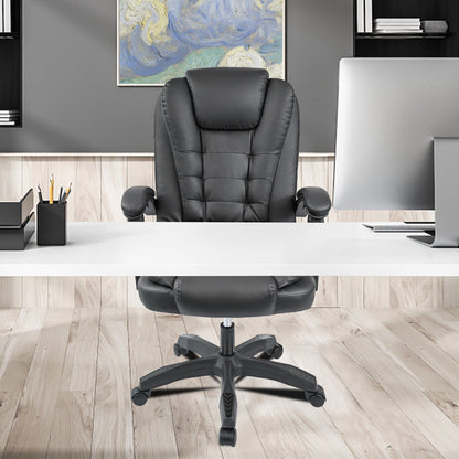 Executive Reclining Office Chair – Front View

AMPC21 PU Leather Gaming Chair – Reclined

Ergonomic High-Back Office Chair – Side Angle

Swivel Recliner Chair – Home Office Setup

Adjustable Office Chair – PU Leather with Padded Arms