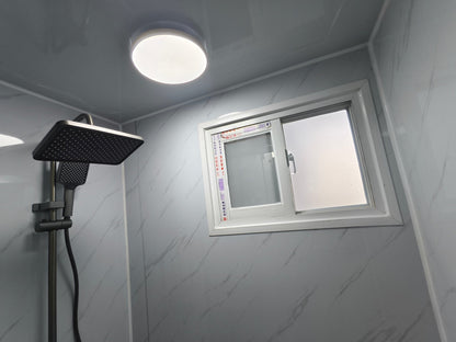 Expandable Container House 19.4 ft Modular Home 2 Bed 1 Bath Full Setup 110V 238931 - with | Sold by Uncle Wiener's Wholesale