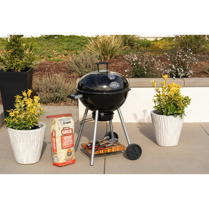 Expert Grill 22.5 Inch Charcoal Kettle Grill with 363 Sq. In. Cooking Area 44376299569 - with | Sold by Uncle Wiener's Wholesale