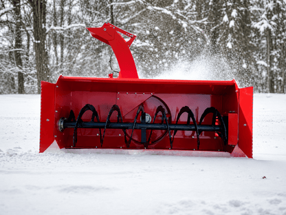 Extreme - Duty Skid Steer Snow Blower Attachment – Hydraulic 72" & 84" Models for Heavy Snow Removal - Skid Steer Attachments with 72" MODEL | Sold by Uncle Wiener's Wholesale