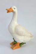 Farm Animal Resin Statues – Pig, Goose, Hen, Rooster Yard Decor Indoor Outdoor Rustic Garden Ornaments - with Garden Goose Decoration | Sold by Uncle Wiener's Wholesale
