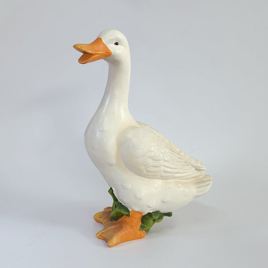 Farm Animal Resin Statues – Pig, Goose, Hen, Rooster Yard Decor Indoor Outdoor Rustic Garden Ornaments - with Garden Goose Decoration | Sold by Uncle Wiener's Wholesale