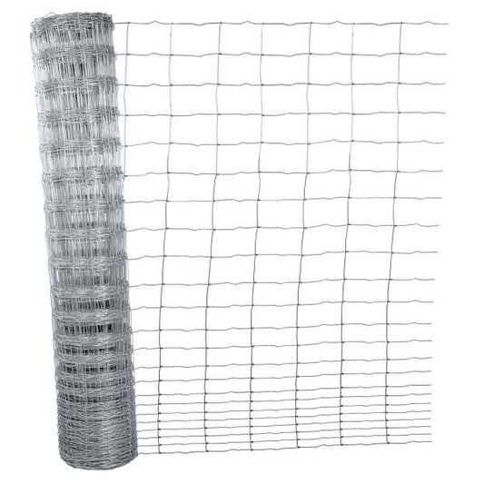 6.5' x 165' Galvanized Deer Fence | Heavy-Duty Wildlife Barrier